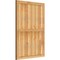 Ekena Millwork Framed Board-n-Batten Shutters, Rough Sawn Western Red Cedar, 32 1/4W x 45H, PR RBF06S32X045RWR - alternate 4